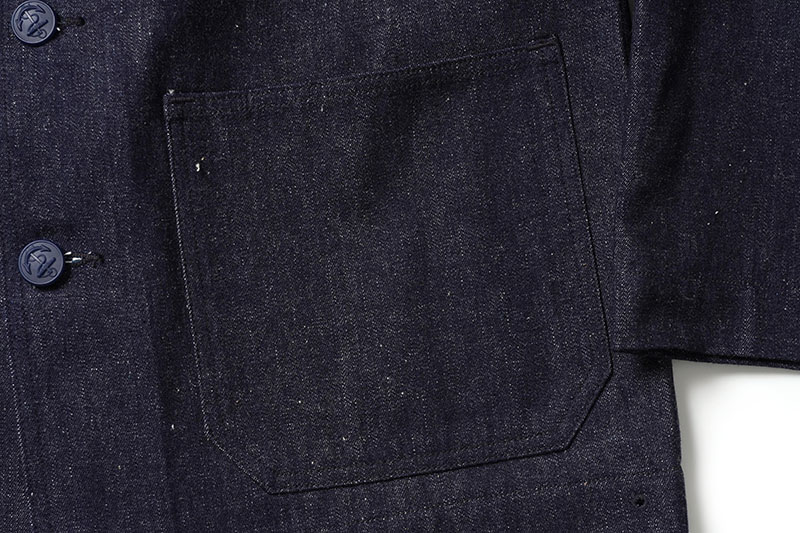 WAREHOUSE �������ϥ������ǥ˥ॸ�㥱�å�  ���С�������  Lot 2220  "U.S.NAVY SHAWL COLLAR COVERALL"  2220(24S)