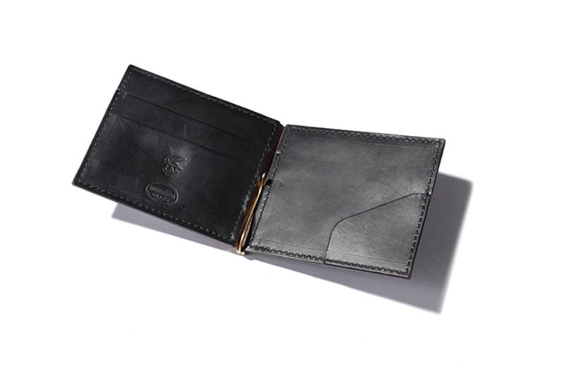 MR.OLIVE �ߥ��������꡼�� �ޥ͡�����åץ�����å�  HORWEEN CHROMEXCEL LEATHER  "MONEY CLIP WALLET"  ME113H