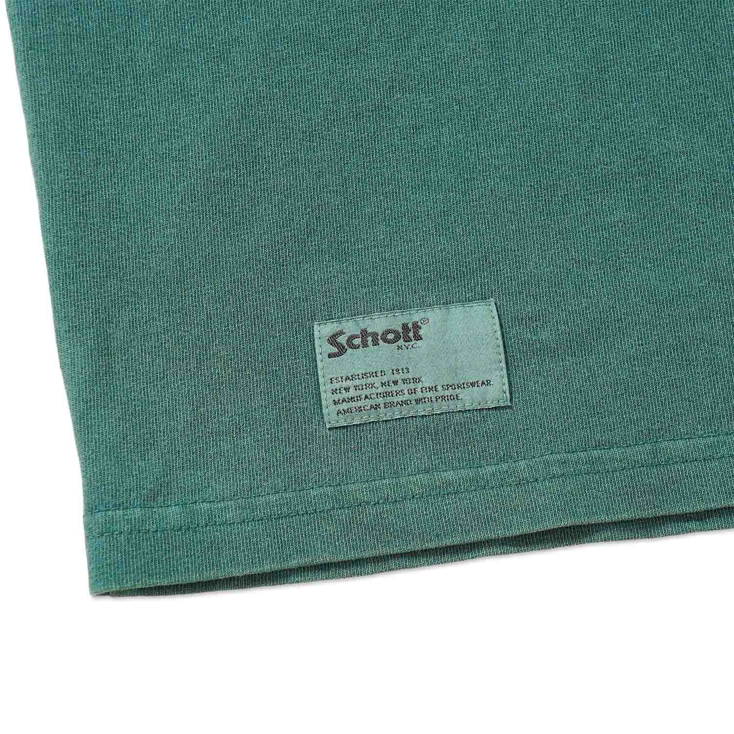 Schott ����å� Ⱦµ�ԥ���� "TIME TESTED OVER FOUR GENERATIONS EMB. HENLEY T-SHIRT" 782-6134005