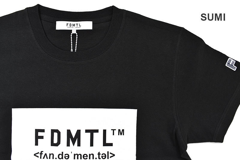 FDMTL �ե������󥿥� ȾµT����� "SQUARE LOGO TEE"  FA23/TE20