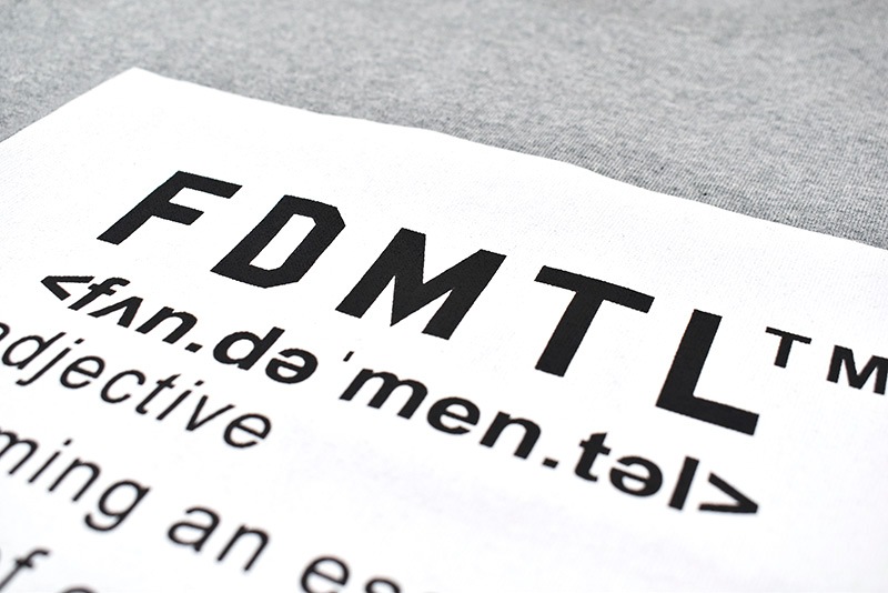FDMTL �ե������󥿥� ȾµT����� "SQUARE LOGO TEE"  FA23/TE20