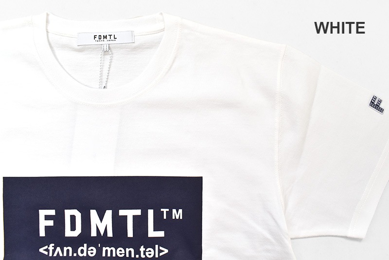 FDMTL �ե������󥿥� ȾµT����� "SQUARE LOGO TEE"  FA23/TE20