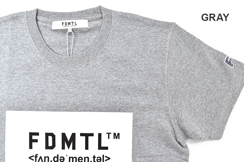 FDMTL �ե������󥿥� ȾµT����� "SQUARE LOGO TEE"  FA23/TE20