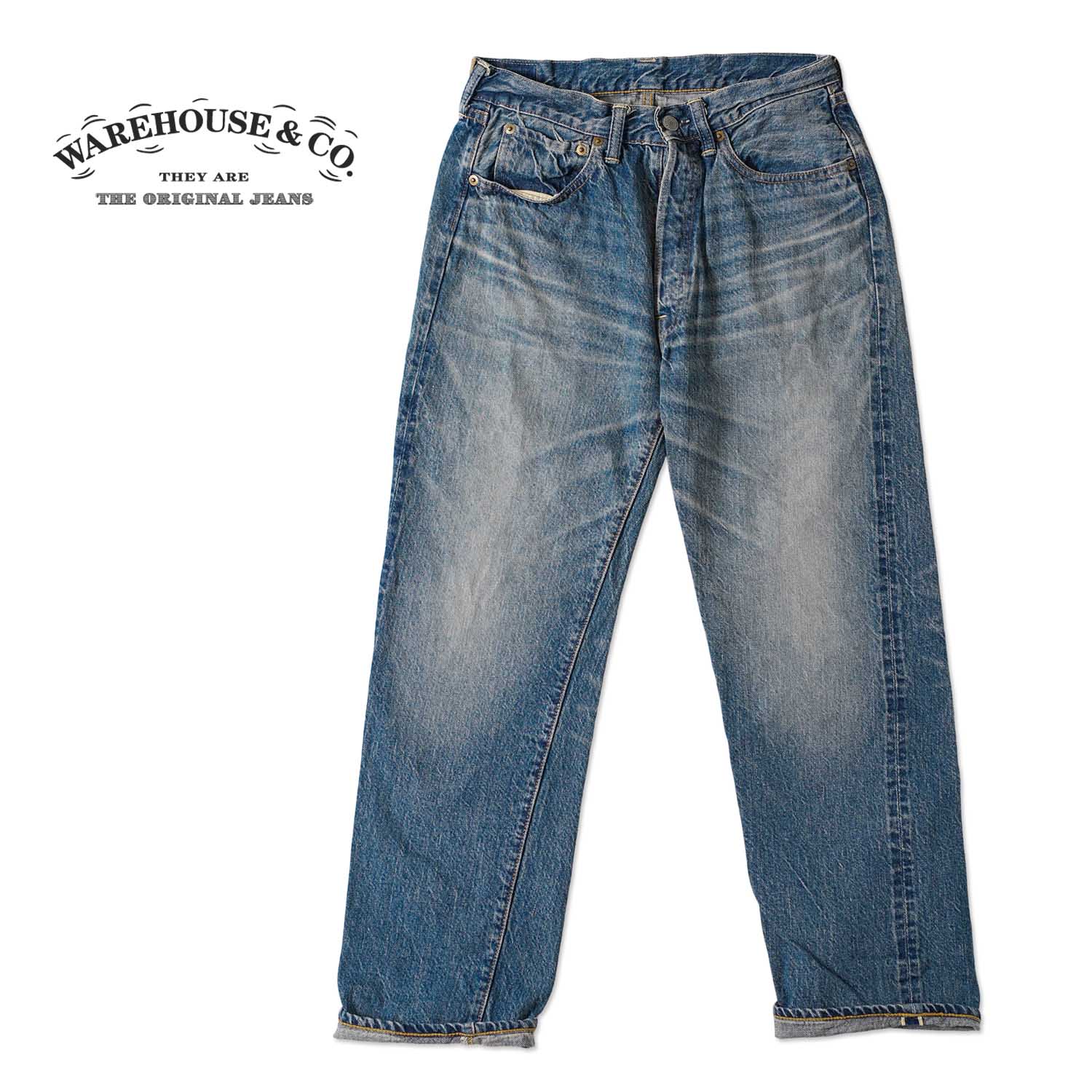 WAREHOUSE �������ϥ��� �ǥ˥� �ѥ��   Lot 2ND-HAND 1101(USED WASH)  1101(24AW)