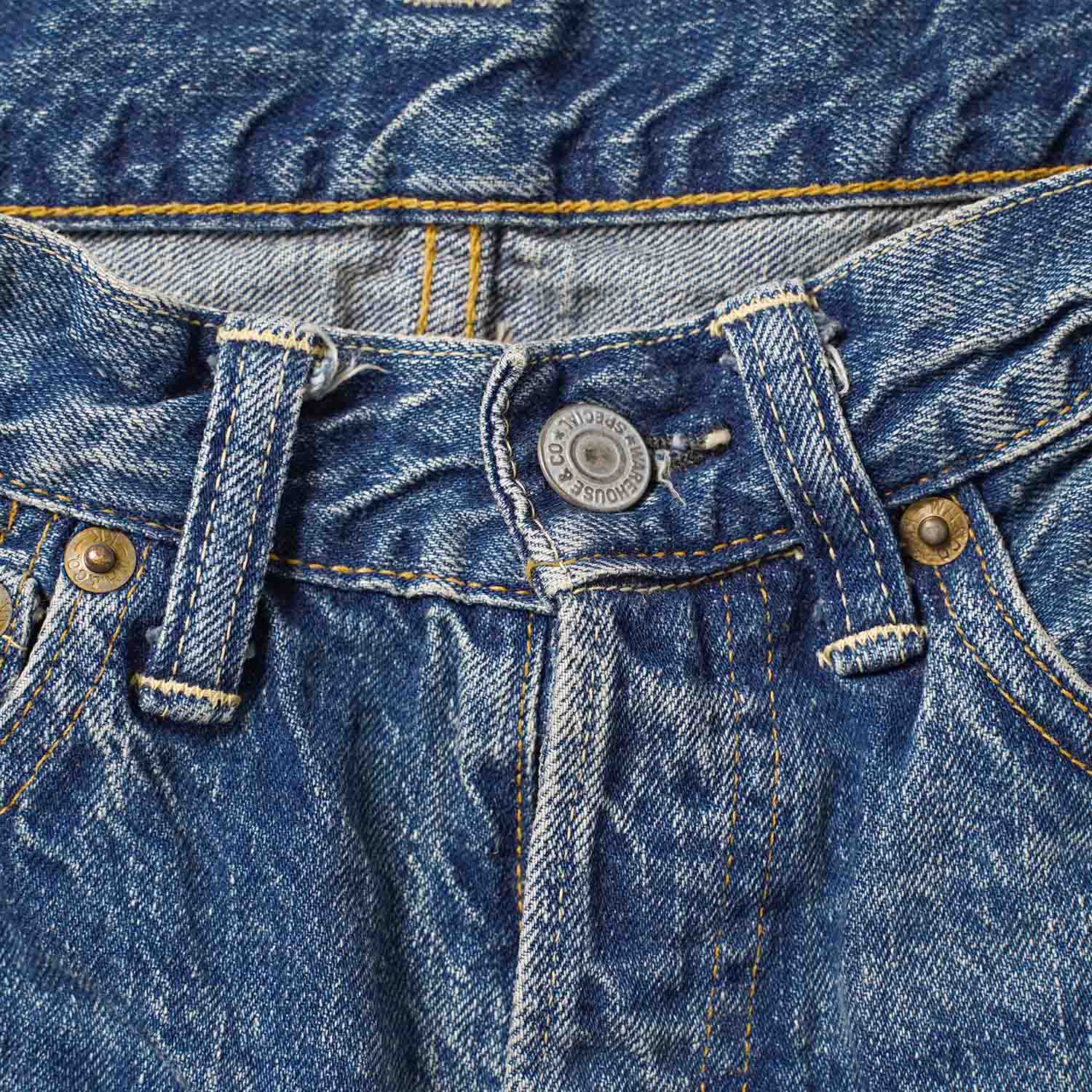 WAREHOUSE �������ϥ��� �ǥ˥� �ѥ��   Lot 2ND-HAND 1101(USED WASH)  1101(24AW)