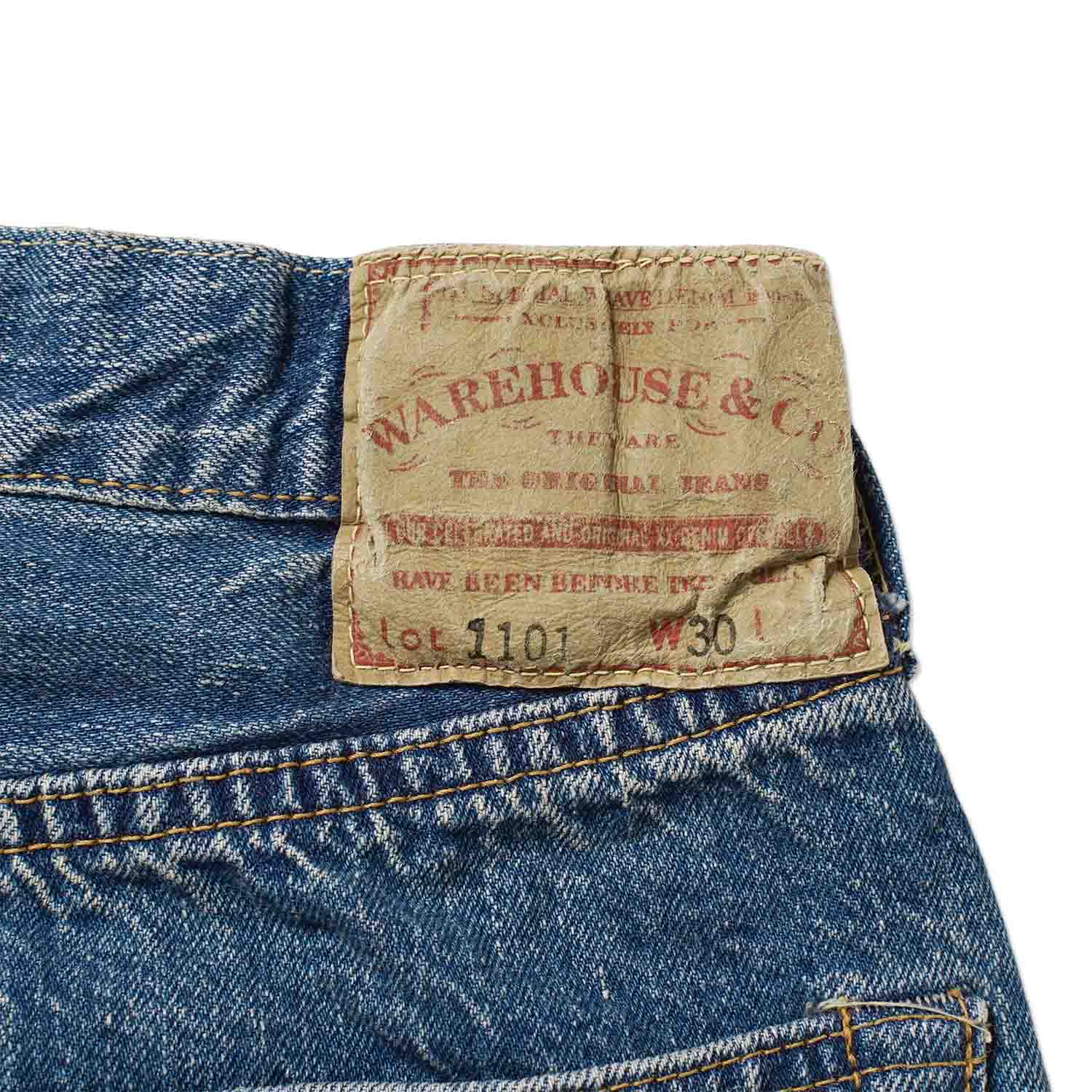 WAREHOUSE �������ϥ��� �ǥ˥� �ѥ��   Lot 2ND-HAND 1101(USED WASH)  1101(24AW)