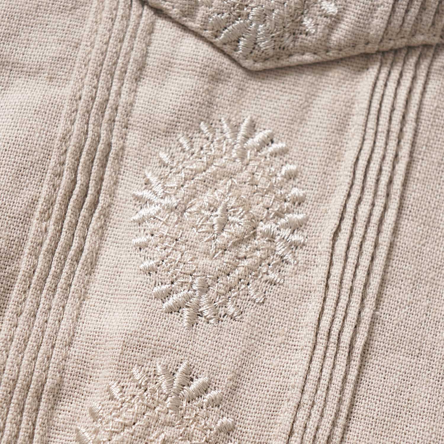 Schott ����å� Ⱦµ ����� ��LINEN GUAYABERA SHIRT�� 782-6123008