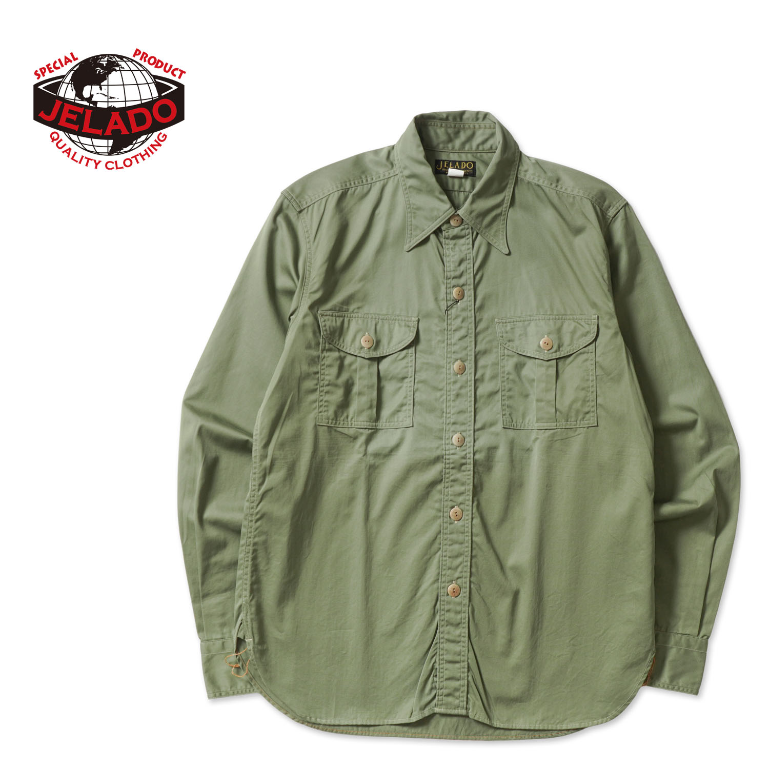 JELADO �����顼�� Ĺµ ����� BASIC COLLECTION "Pressman Shirts"  AG41125