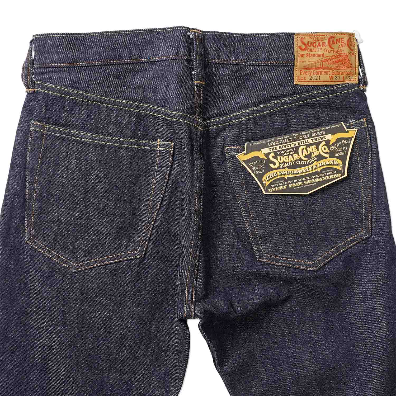 SUGAR CANE ���奬�������� �ѥ�� 14.25oz. DENIM ��2021 MODEL�� SLIM FIT SC42021A