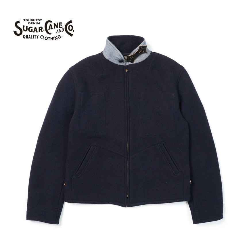 SUGAR CANE ���奬�������� ���㥱�å� MFSC "SUBMARINER" 26oz. WOOL MELTON "BARRACUDA" SUB JACKET  SC15637