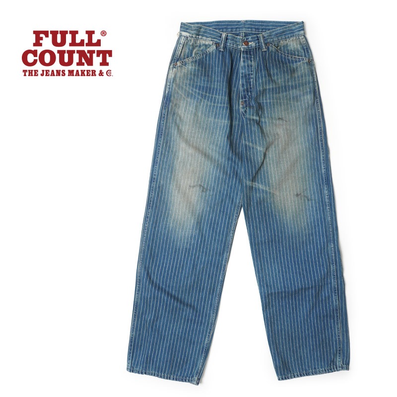 FULLCOUNT ե륫 ѥ Indigo Wabash Work Pants H.W  1129HW-7