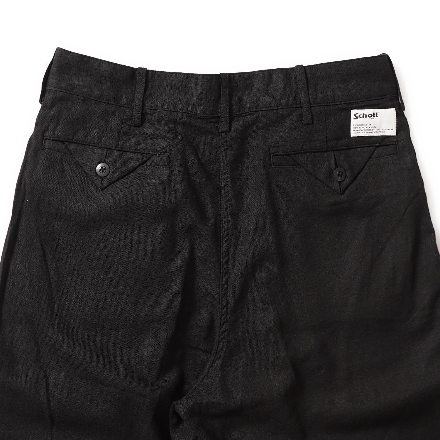 Schott ����å� �ѥ�� "LINEN TROUSERS" 782-6110005