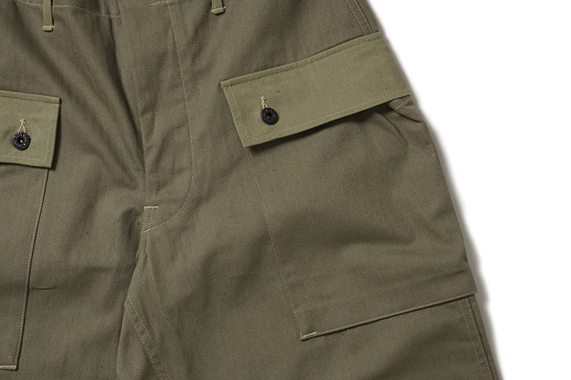 WAREHOUSE �������ϥ��� �ѥ�� Lot.1097  "USMC HERRINGBONE MONKEY PANTS" 1097(22SS)