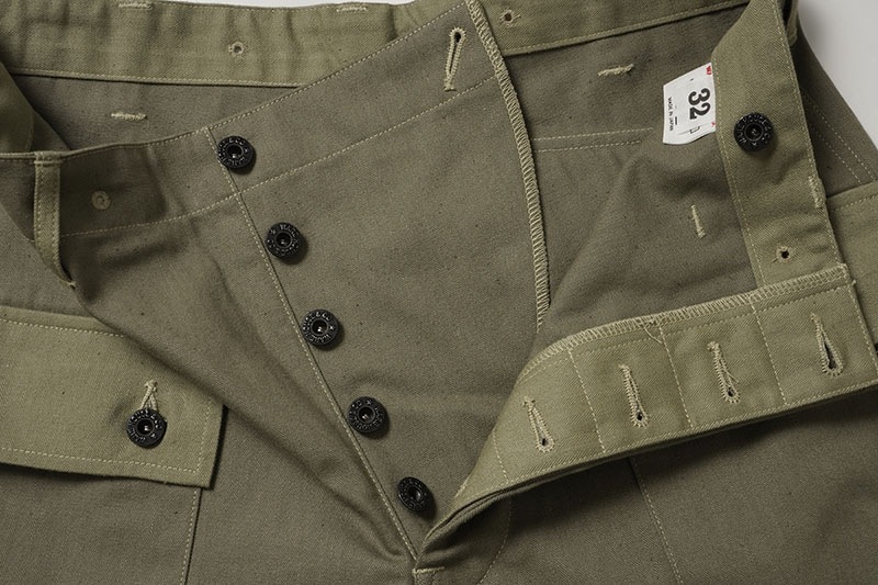 WAREHOUSE �������ϥ��� �ѥ�� Lot.1097  "USMC HERRINGBONE MONKEY PANTS" 1097(22SS)