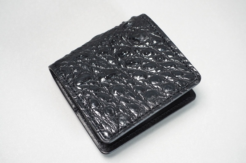 chapllin ����åץ�� �ܥå��� �����󥱡��� ��CROCODILE LEATHER BOX COIN PURSE�ɡ�CPC-BOX-CRHB-BK