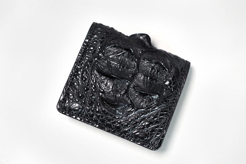 chapllin ����åץ�� �ܥå��� �����󥱡��� ��CROCODILE LEATHER BOX COIN PURSE�ɡ�CPC-BOX-CRHB-BK