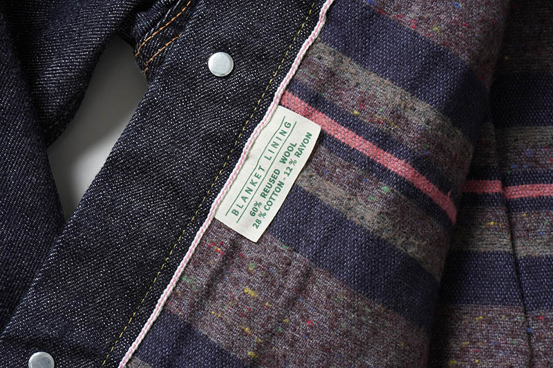 SUGAR CANE ���奬�������� �ǥ˥� ���㥱�å� "14.25oz. DENIM BLANKET LINED JACKET" SC15210