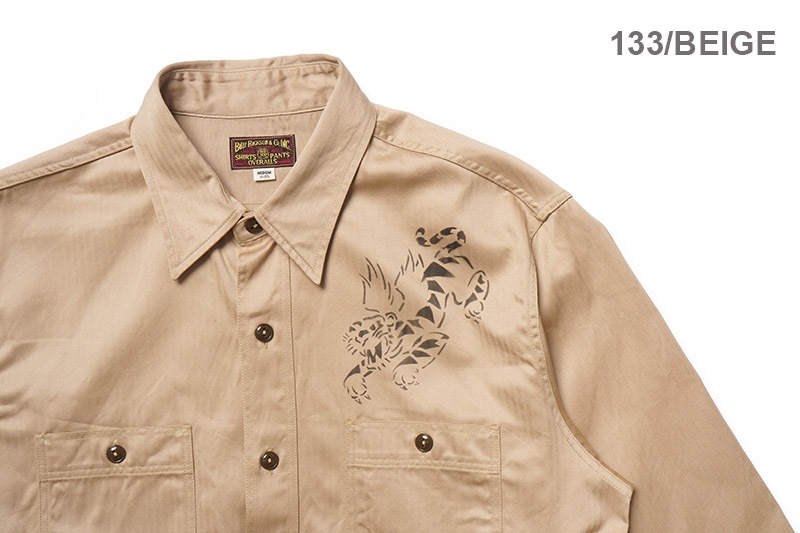 BUZZ RICKSON'S �Х��ꥯ���� Ĺµ����� ��HERRINGBONE WORK SHIRTS��  BR29476