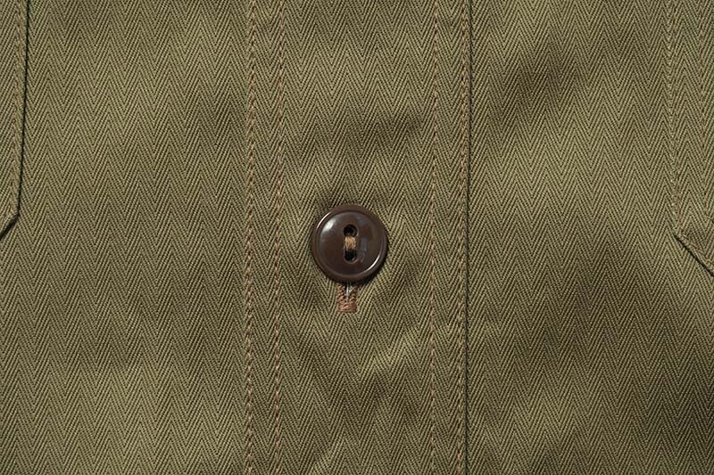 BUZZ RICKSON'S �Х��ꥯ���� Ĺµ����� ��HERRINGBONE WORK SHIRTS��  BR29476