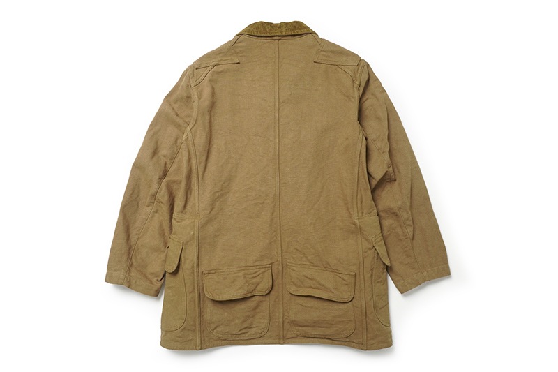 �ڥ�󥦥��å����JOHN GLUCKOW ����󥰥�å���  ���㥱�å� ������  Lot JG-36  "Duck Game Coat"  JG-36(25SS)-OW