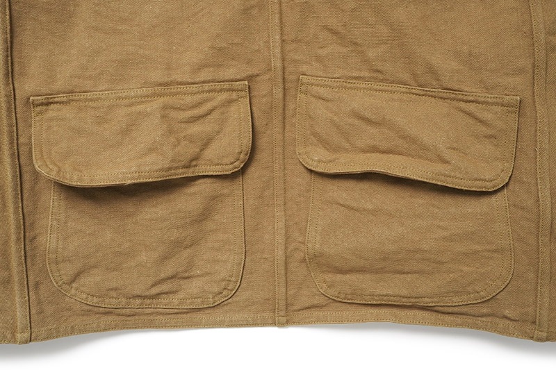 �ڥ�󥦥��å����JOHN GLUCKOW ����󥰥�å���  ���㥱�å� ������  Lot JG-36  "Duck Game Coat"  JG-36(25SS)-OW
