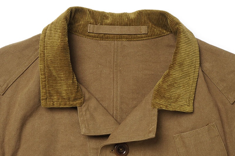 �ڥ�󥦥��å����JOHN GLUCKOW ����󥰥�å���  ���㥱�å� ������  Lot JG-36  "Duck Game Coat"  JG-36(25SS)-OW