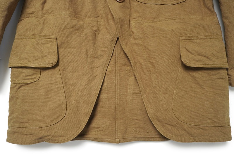 �ڥ�󥦥��å����JOHN GLUCKOW ����󥰥�å���  ���㥱�å� ������  Lot JG-36  "Duck Game Coat"  JG-36(25SS)-OW
