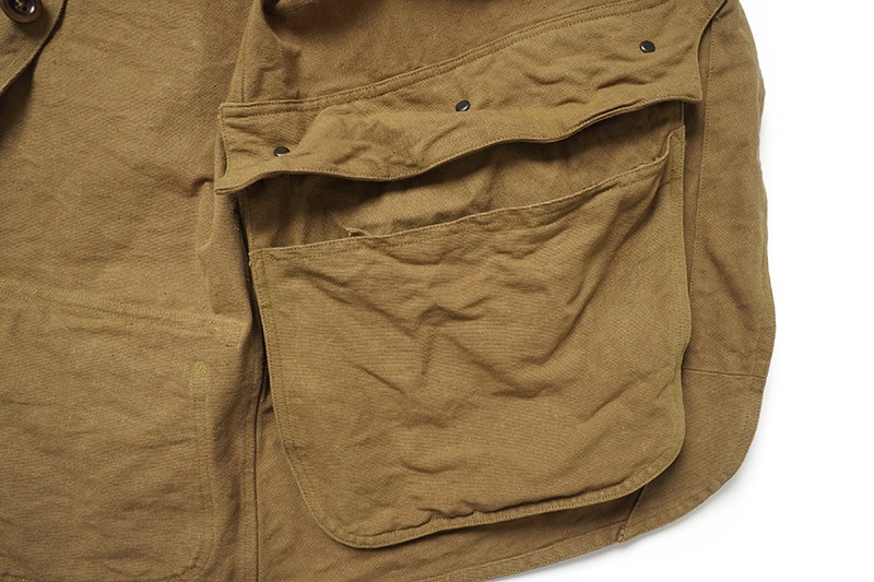 �ڥ�󥦥��å����JOHN GLUCKOW ����󥰥�å���  ���㥱�å� ������  Lot JG-36  "Duck Game Coat"  JG-36(25SS)-OW