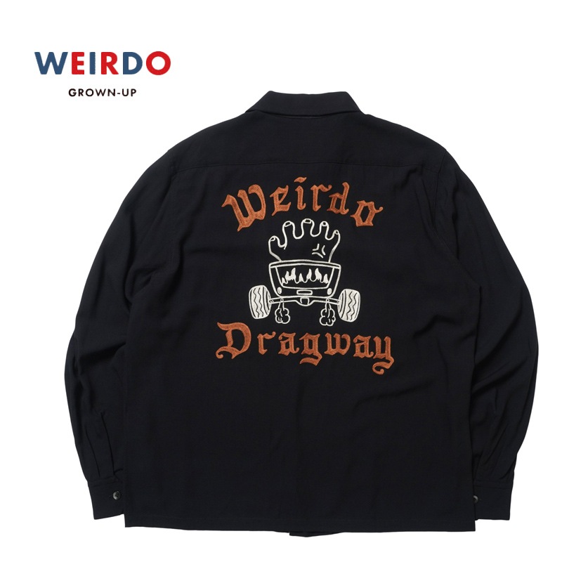 WEIRDO ���������ɡ�Ĺµ ����ġ�"DRAGWAY - L/S SHIRTS"  WRD-WRD5308