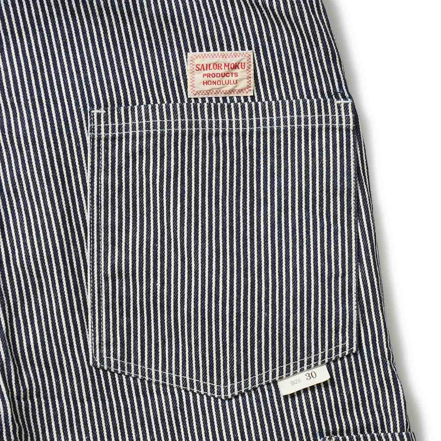 SUN SURF ���󥵡��� �����С�������  SAILOR MOKU PRODUCTS  "12.5oz HICKORY STRIPE OVERALLS"  SM42653