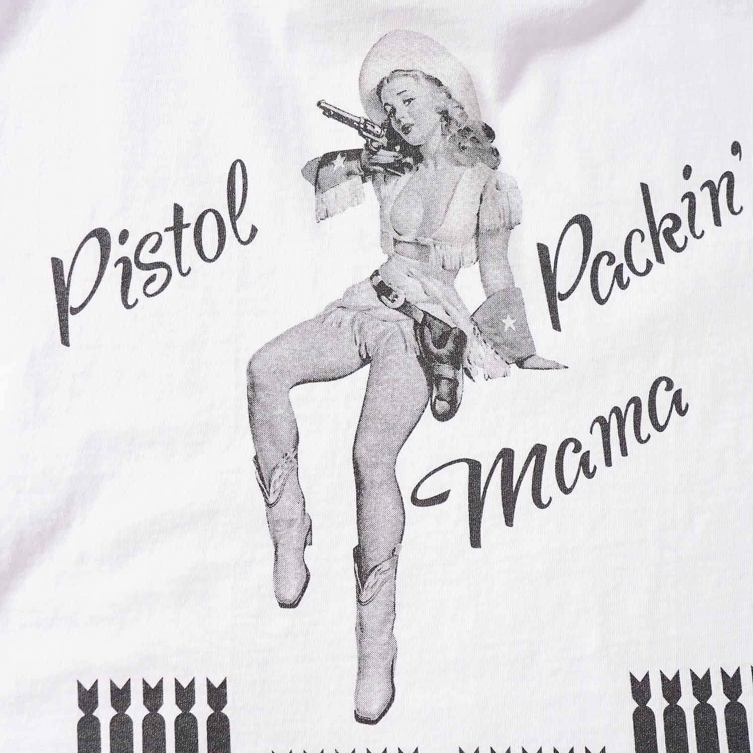 BUZZ RICKSON'S �Х��ꥯ���� ȾµT����� S/S T-SHIRTS "ISTOL PACKIN' MAMA" BR79780