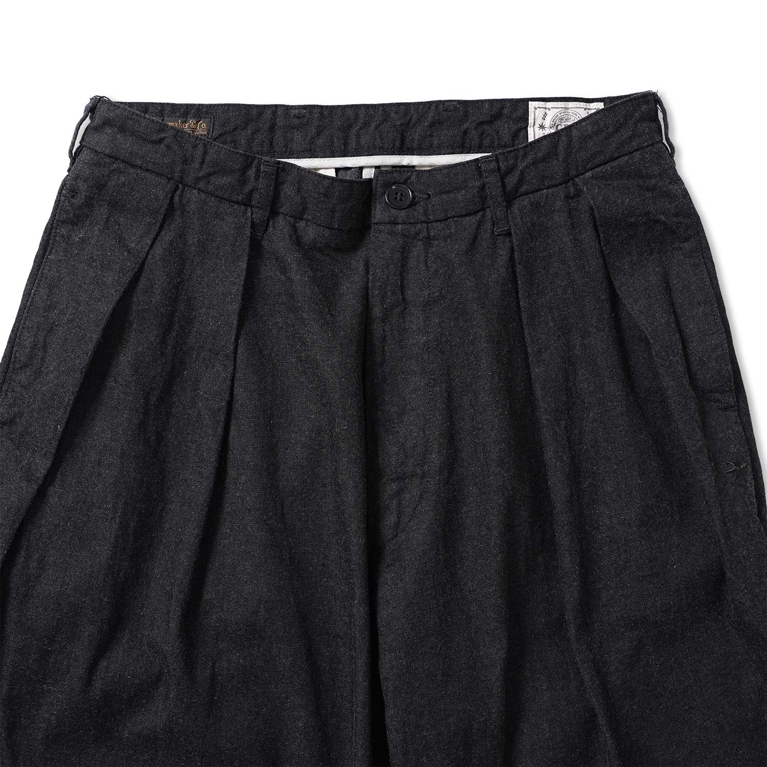 FULLCOUNT �ե륫����� �ѥ�� "Big Denim Tuck Trousers" GFC1001