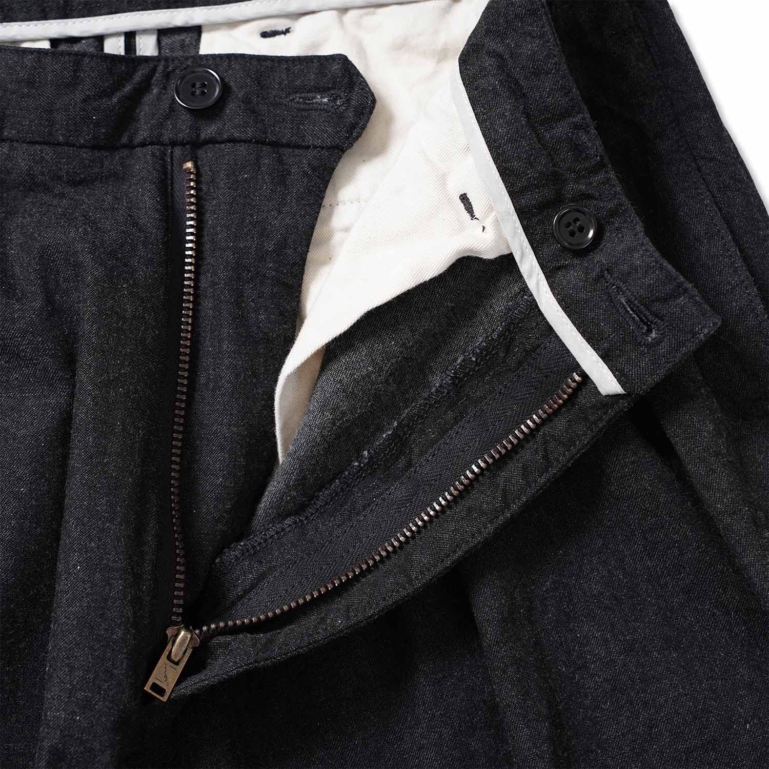FULLCOUNT �ե륫����� �ѥ�� "Big Denim Tuck Trousers" GFC1001