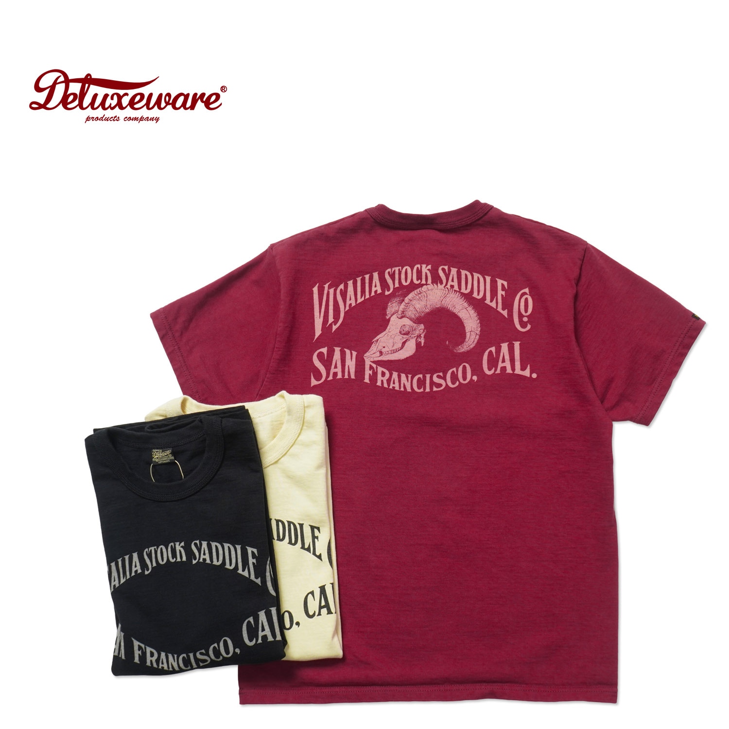 DELUXEWARE �ǥ�å��������� Ⱦµ T����� "SADDLE"  DXTS-2601