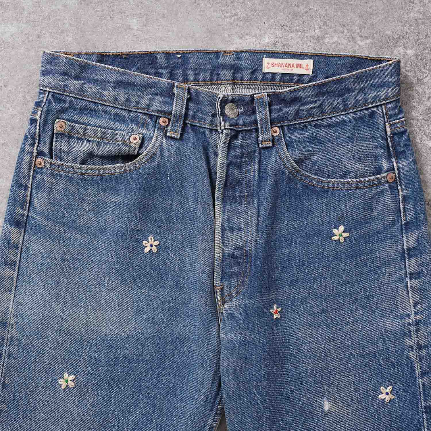 SHANANA MIL ����ʥʥߥ�  �ǥ˥�ѥ��  Levi's HAND CUSTOM JEANS  SM-001