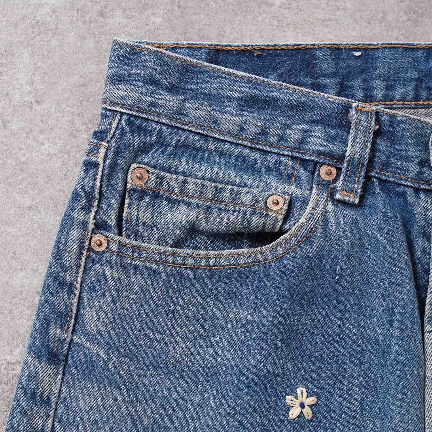 SHANANA MIL ����ʥʥߥ�  �ǥ˥�ѥ��  Levi's HAND CUSTOM JEANS  SM-001