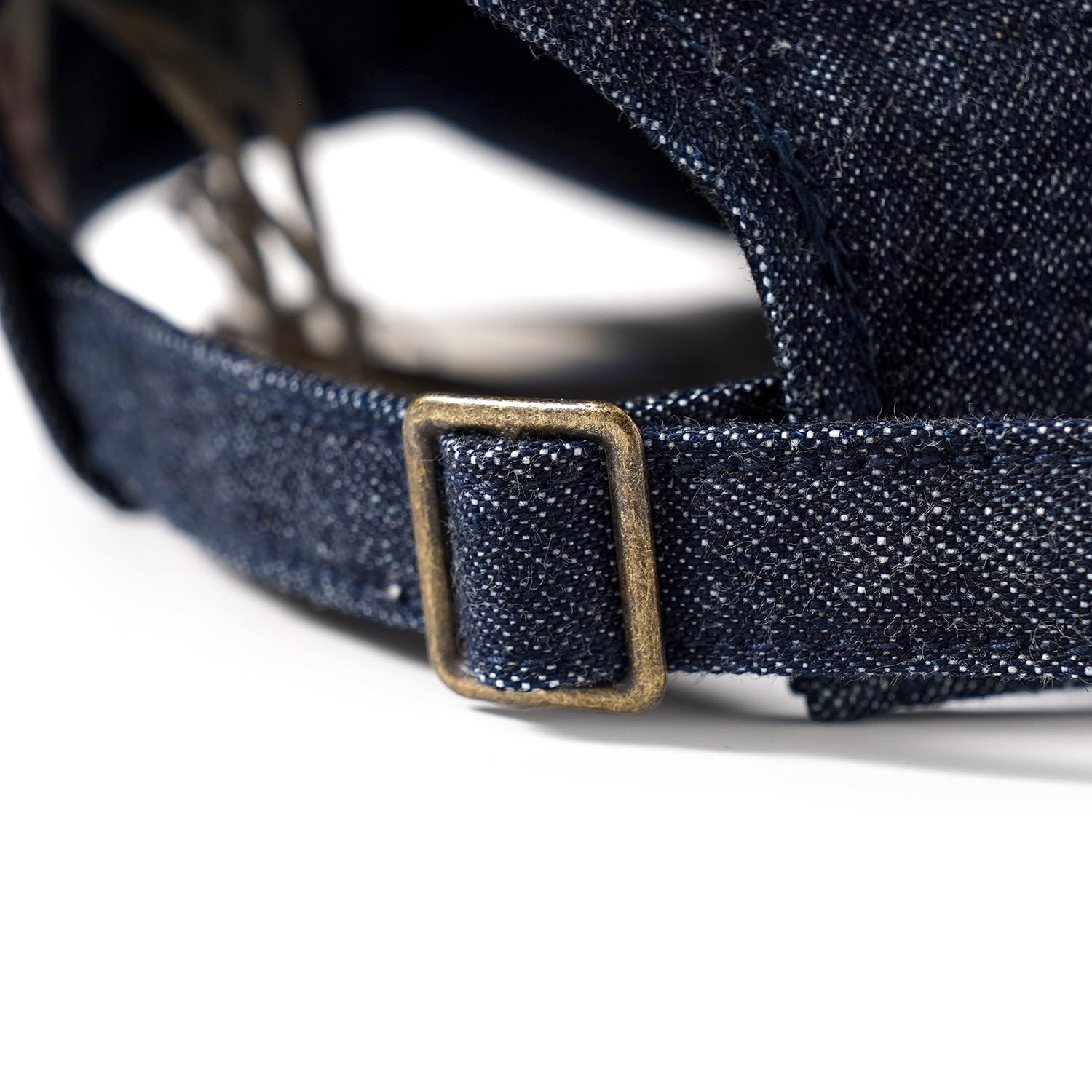 FULLCOUNT �ե륫����� ����å� ˹�� "Chain Embroidery Denim Cap" 6007