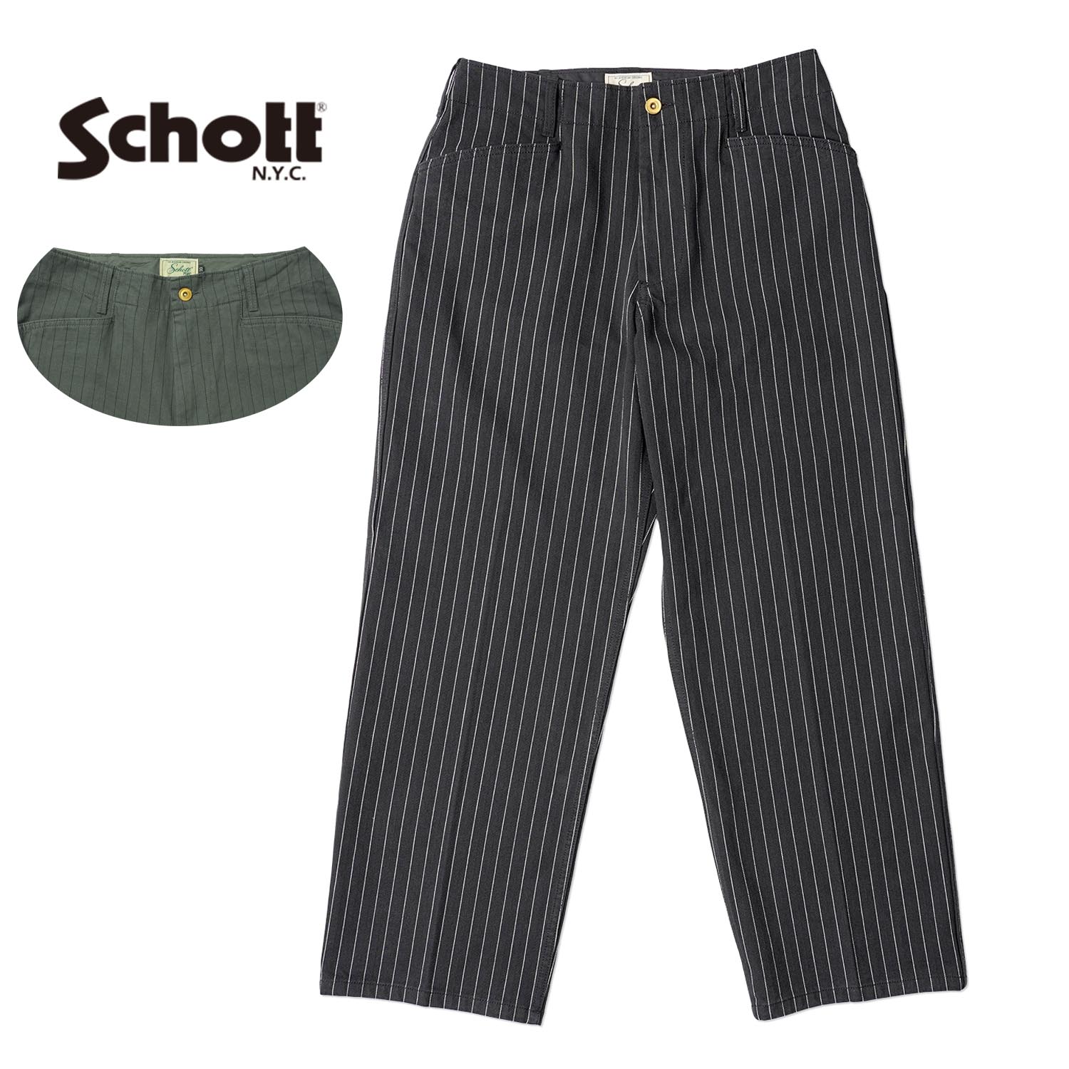 ボトムス,ジーンズ・パンツ | ろーぐす オンラインショップ |Schott