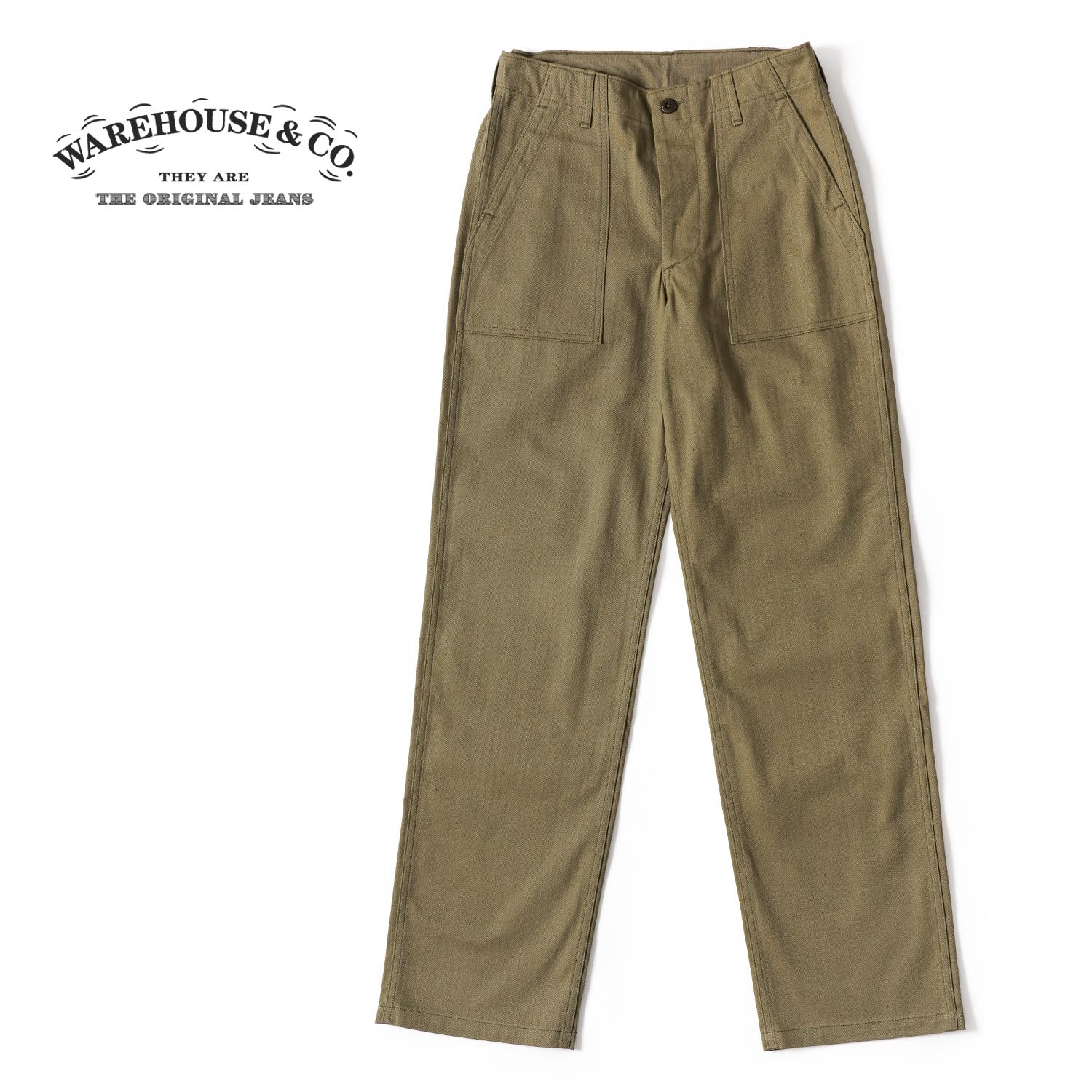 WAREHOUSE �������ϥ��� �ѥ�� Lot.1086  "MILITARY HERRINGBONE PANTS" 1086(23AW)