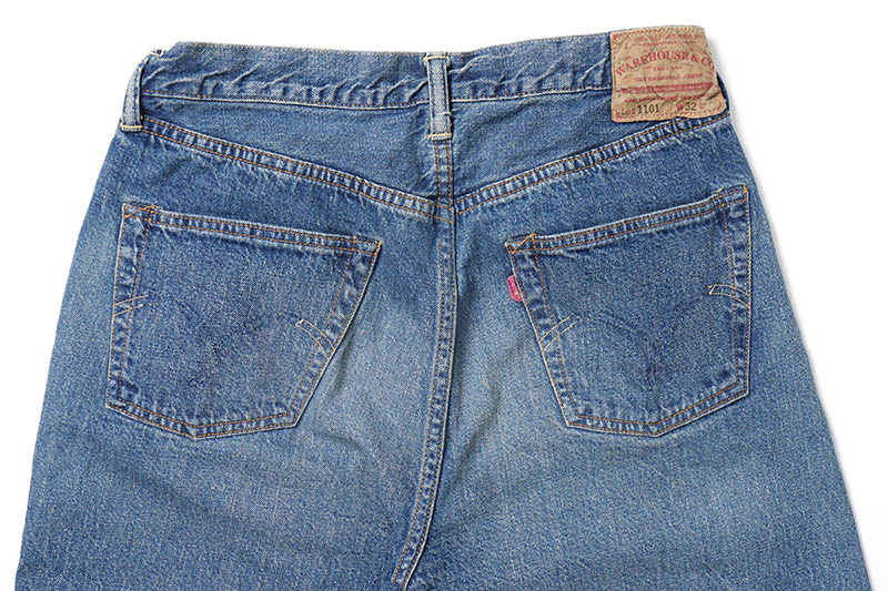 WAREHOUSE �������ϥ��� �ǥ˥� �ѥ�� Lot 2ND-HAND 1101 (USED WASH ø)  WH-1101-2ND-HAND-23AW