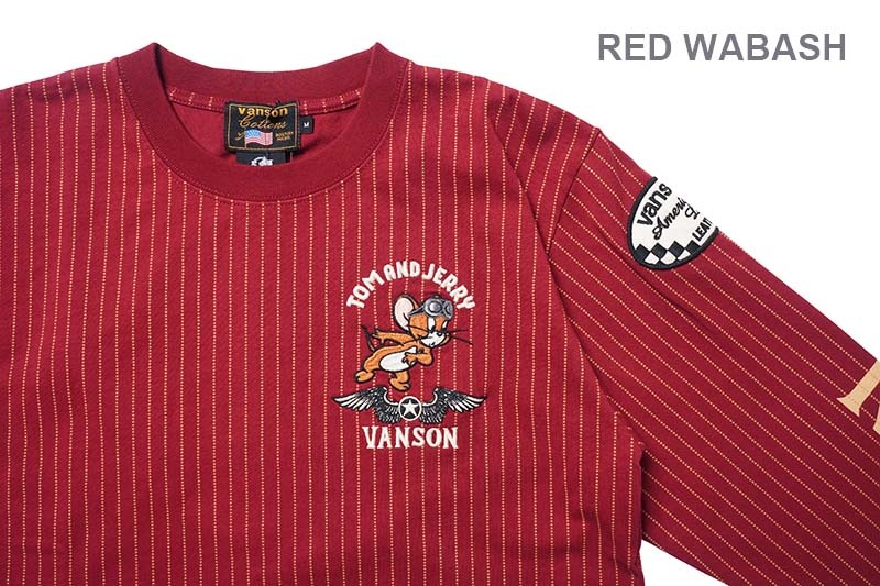 VANSON �Х󥽥� Ĺµ T����� "TOM��JERRY����� ŷ�� ĹµT�����" TJV-2526
