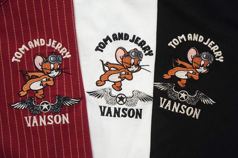 VANSON �Х󥽥� Ĺµ T����� "TOM��JERRY����� ŷ�� ĹµT�����" TJV-2526
