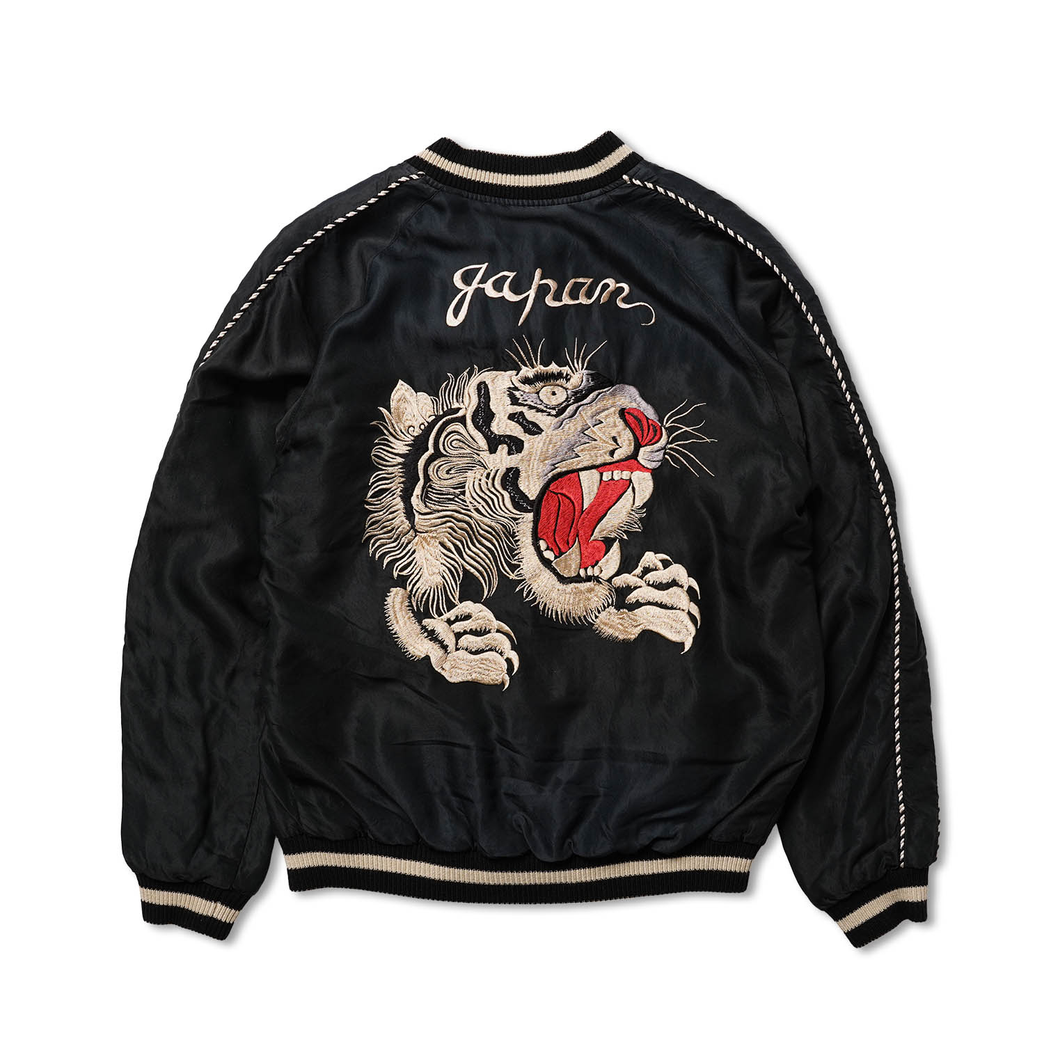 TAILOR TOYO �ơ��顼����  ���������  Mid 1950s Style Acetate Souvenir Jacket ��TIGER HEAD�� �� ��CHEVY LOVER�� (AGING MODEL)  TT15878-119