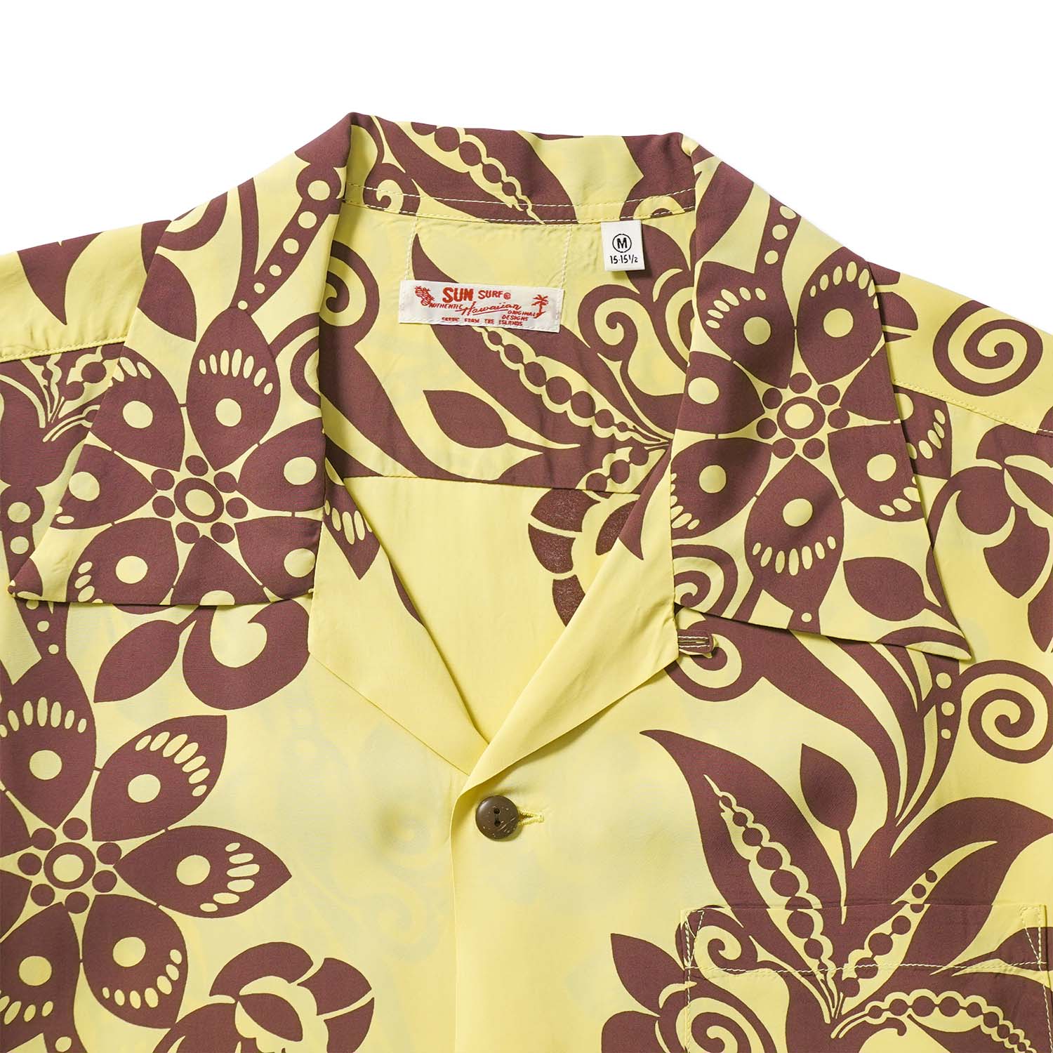 SUN SURF ���󥵡��� Ⱦµ �����ϥ���� RAYON HAWAIIAN SHIRT ��PICTOGRAPH FLOWER�� SS39616