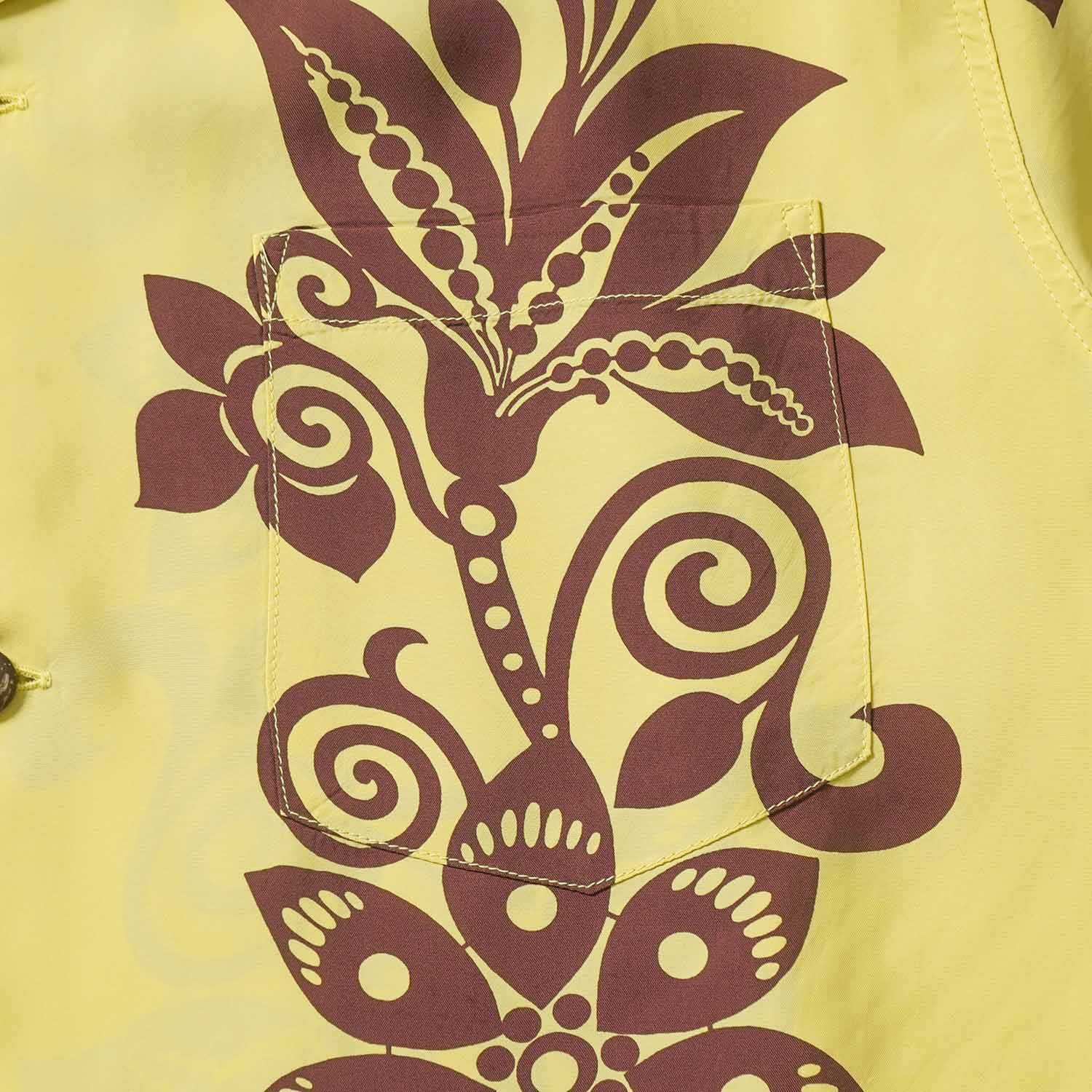 SUN SURF ���󥵡��� Ⱦµ �����ϥ���� RAYON HAWAIIAN SHIRT ��PICTOGRAPH FLOWER�� SS39616