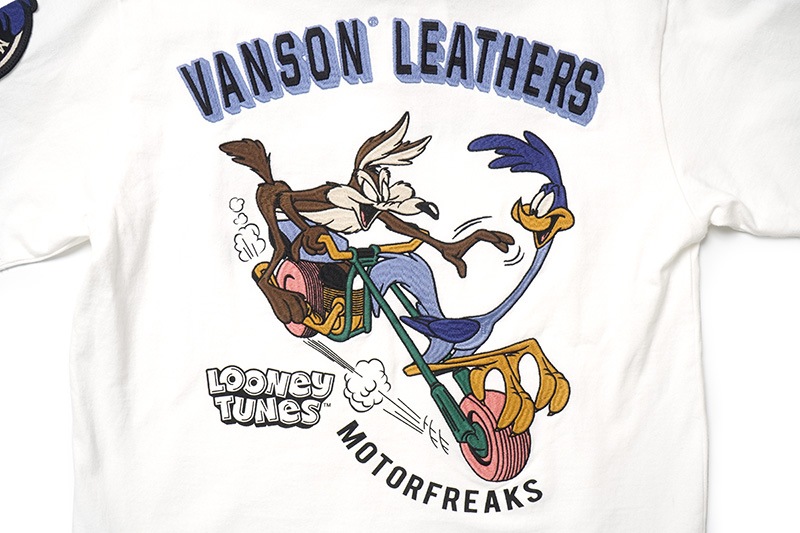 VANSON �Х󥽥� ȾµT����� LOONEY TUNES  "�����ɥ��ʡ� �� �磻�꡼�����衼�� �ɽ� ŷ�� Ⱦµ T�����"  LTV-2506