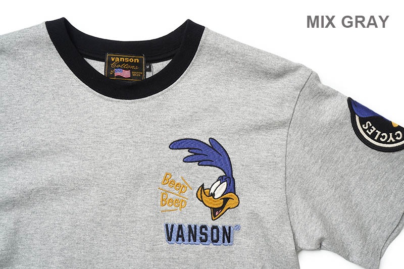 VANSON �Х󥽥� ȾµT����� LOONEY TUNES  "�����ɥ��ʡ� �� �磻�꡼�����衼�� �ɽ� ŷ�� Ⱦµ T�����"  LTV-2506