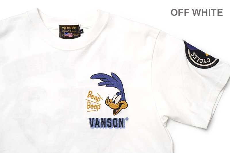 VANSON �Х󥽥� ȾµT����� LOONEY TUNES  "�����ɥ��ʡ� �� �磻�꡼�����衼�� �ɽ� ŷ�� Ⱦµ T�����"  LTV-2506