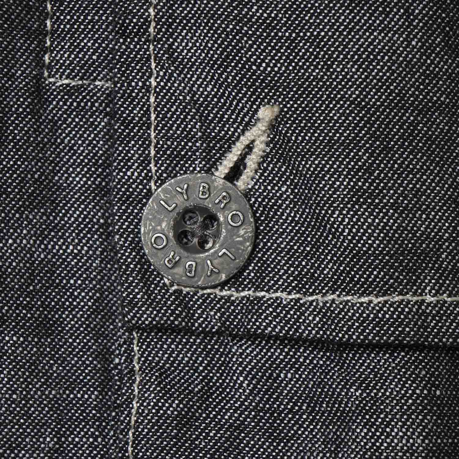 Nigel Cabourn �ʥ������륱���ܥ� LYBRO �����С������� ��PT01 NAVAL DUNGAREE - LINEN DENIM��  80521350520