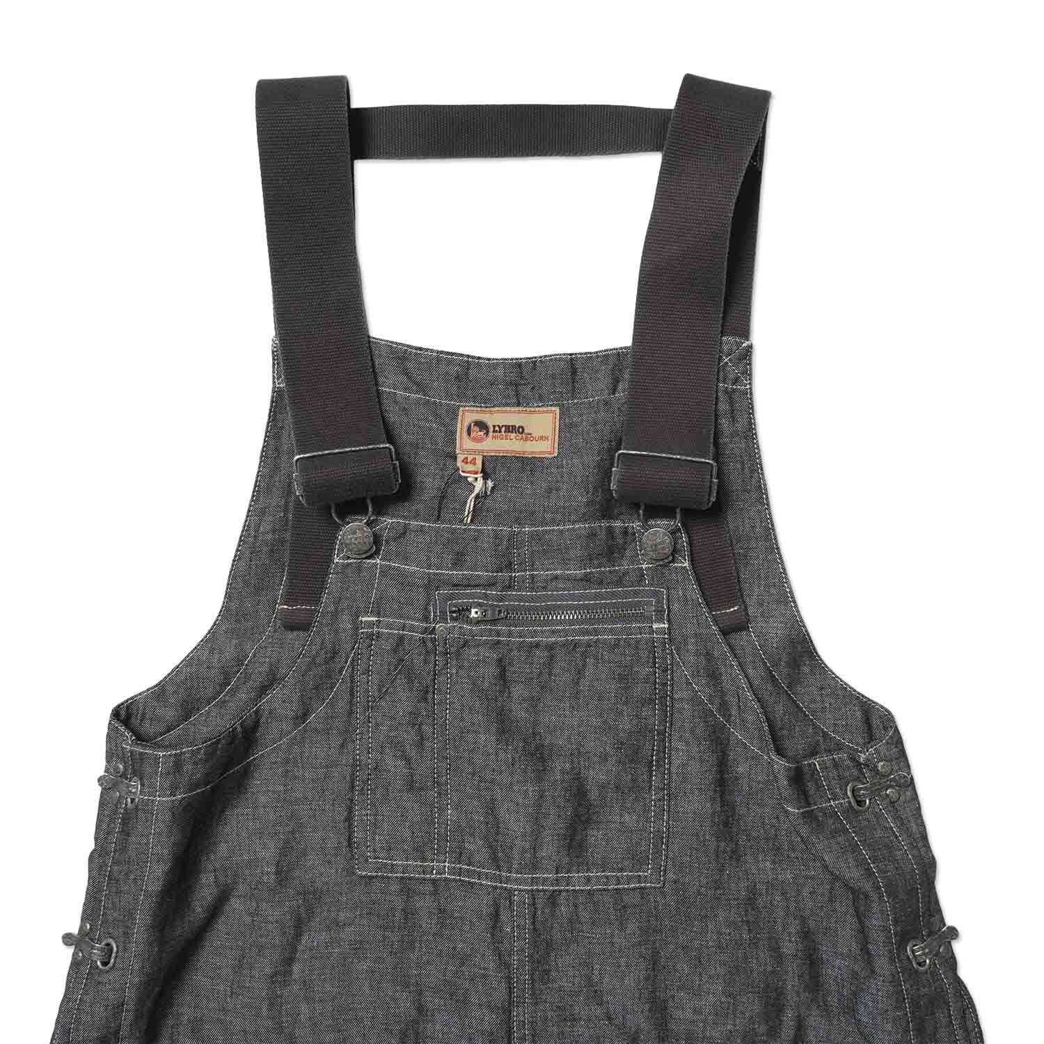 Nigel Cabourn �ʥ������륱���ܥ� LYBRO �����С������� ��PT01 NAVAL DUNGAREE - LINEN DENIM��  80521350520